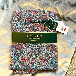 Brand New Ralph Lauren Pajama Set